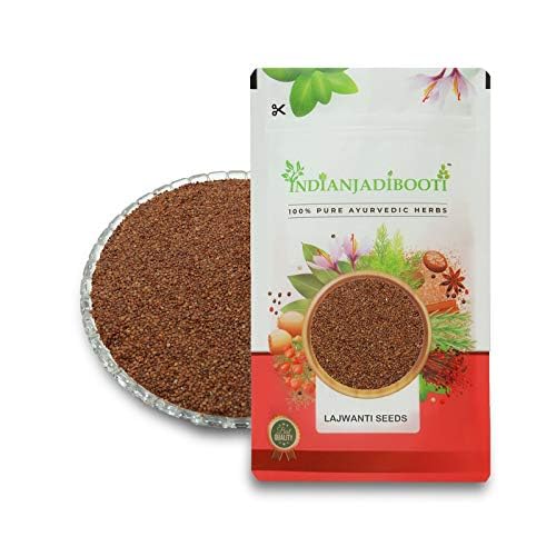 Image of IndianJadiBooti Pure Lajwanti Seeds (Mimosa Pudica) | Traditional Botanical for Cooling Harmony, Systemic Vitality & Pitta Balance - 100g (Pack of 2)