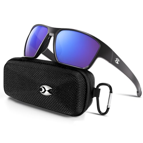 Image of suoso Sports Polarized Sunglasses for Men: Womens UV400 Protection Sun Glasses Wrap Around Goggles for Fishing Driving TR90