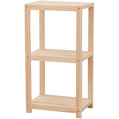 ニトリ(NITORI) スリムパインラック 2段 HZ1 ナチュラル 幅33.5×奥行22.2×高さ62.8cm 8791671