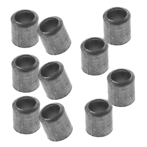 Yardwe 10 Piezas Cuñas de Hierro con Mango de Madera para Hachas y Cuñas de Seguridad para de Carpintería y Caída de Árboles