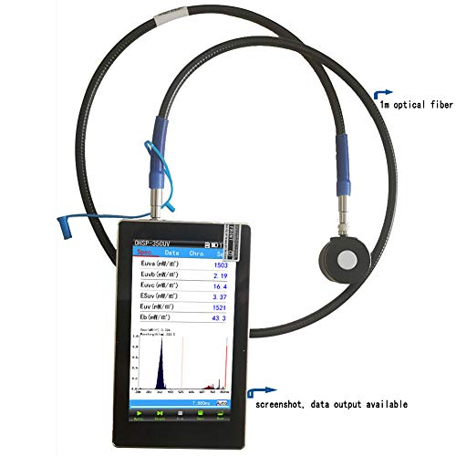 OHSP350UV Spectrometer Light UV Irradiance Meter with Optical Fiber 1m