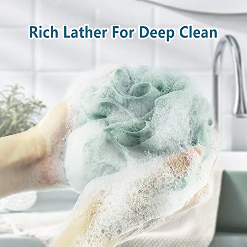 Awontar AWONTAR002 Bath Loofah Sponge, 60G Shower Loofah Exfoliating Body Scrubber Sponge thumb #4