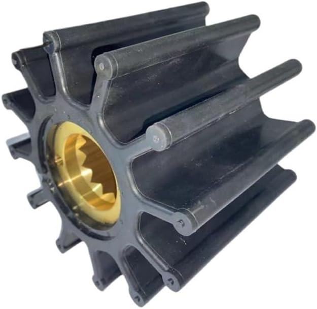 Bomba de agua de mar autocebante con impulsor flexible de goma miniatura 2