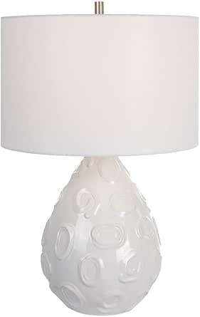 Uttermost Loop - 1 Light Table Lamp-25 Inches Tall and 16 Inches Wide