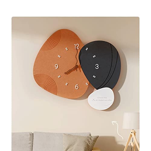 ZYHSIJOBAS Reloj de pared para sala de estar, reloj de pared de cuarzo, reloj de pared simple, reloj de comedor, sala de estar, dormitorio, reloj de pared digital