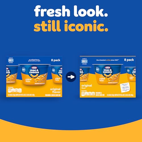 Kraft Original Macaroni & Cheese Dinner (2.05 oz Cups, 8 Count)