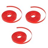 Locadence 3 Rollos de Cinta Adhesiva de Doble Cara, 15 mm x 11 mm x 1 mm x 8 m, Cinta Adhesiva para Clavos Desmontable, Cinta Adhesiva de Montaje para Póster, Alfombra