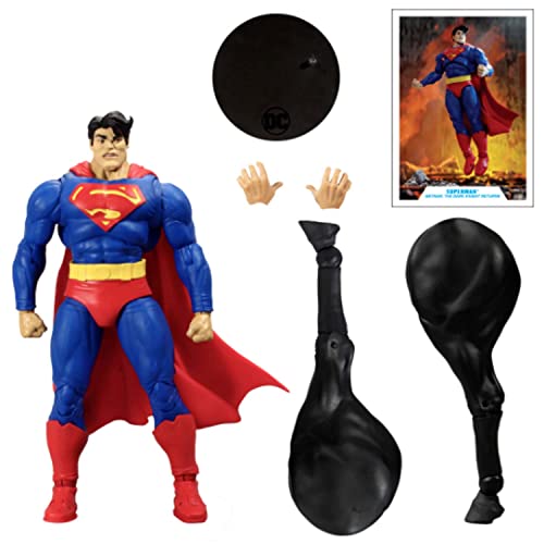 Mcfarlane Toys Dc Multiverse The Dark Knight Returns Superman 7" Action Figure With Build-A Horse Parts & Accessories #TOP4