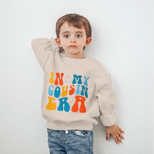 Toddler Kids Cousin Crew Shirt for Boy & Girl - Era Big Cousin Shirts Sweatshirt Matching Outfit2