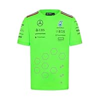 MERCEDES AMG PETRONAS F1 Herren 2024 Team Set Up Tshirt - Grün - Größe: XL