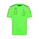 MERCEDES AMG PETRONAS F1 Herren 2024 Team Set Up Tshirt - Grün - Größe: M