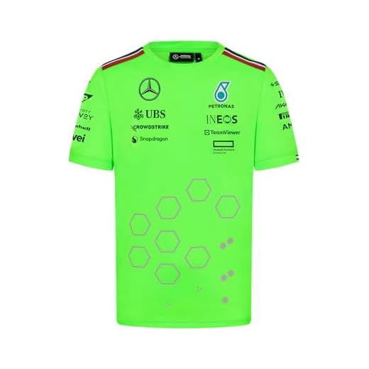 Mercedes AMG Petronas Camiseta F1 Setup para Hombre 2026 - Verde - Tamaño: M
