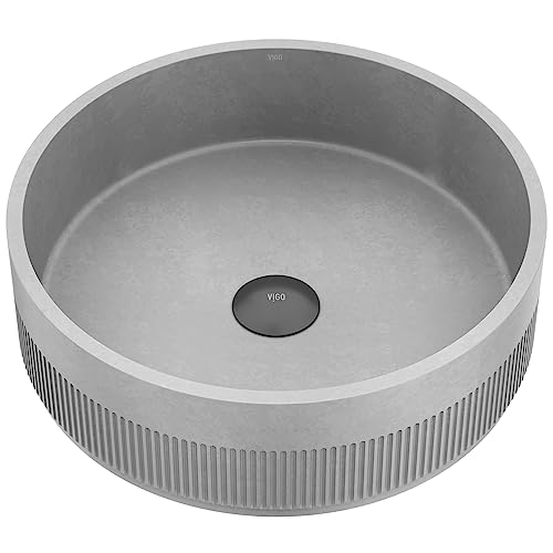 VIGO Cypress 16"L x 16"W x 5"H Over the Counter