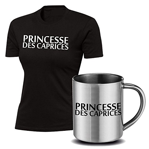 T-Shirt et Mug Princesse le coffret parfait pour célébrer votre reine de cœur