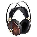 Meze 99 Classics over-ear headphones ( Walnut Gold ) (Renewed)
