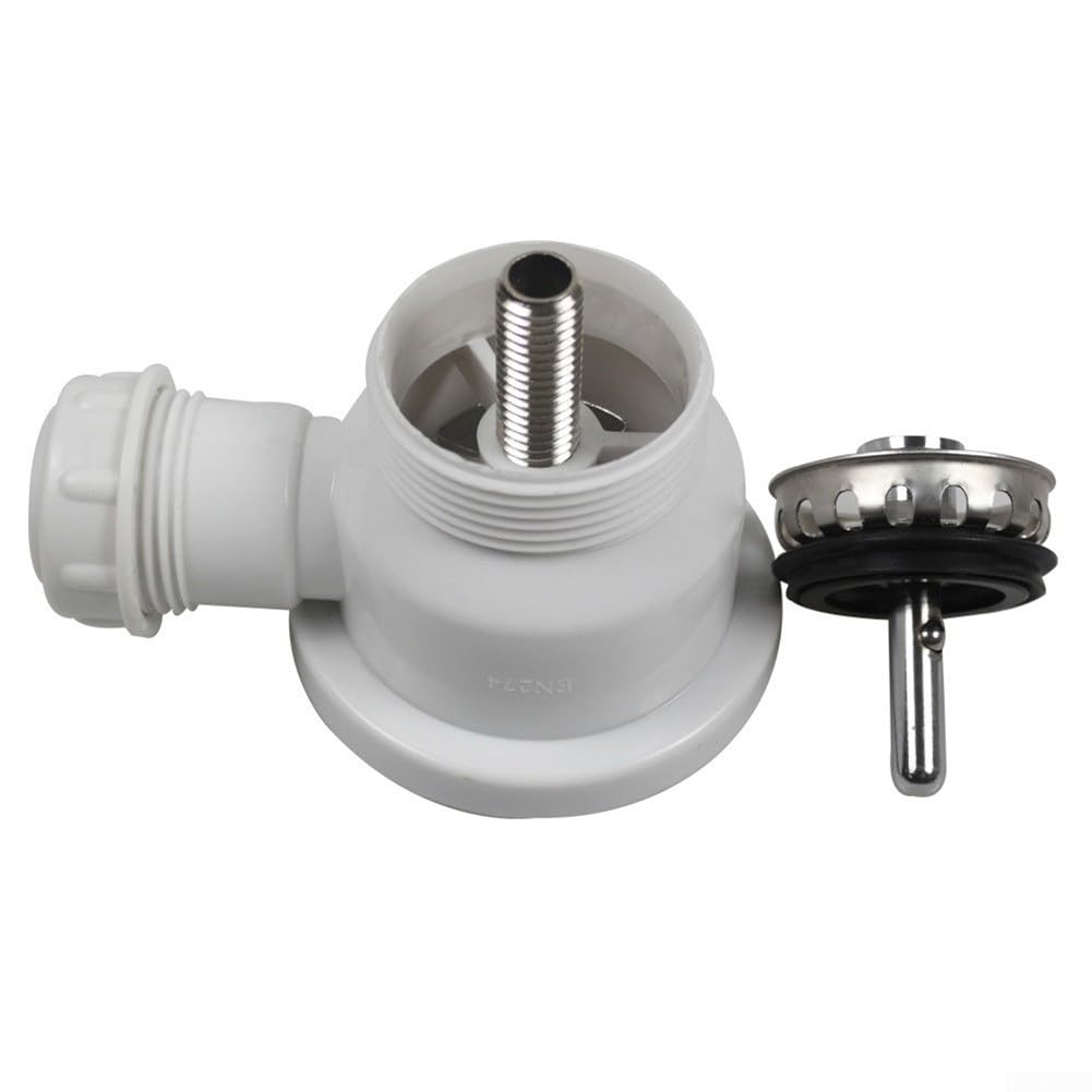 Gootsteen Afvoer Plug Rvs Mand Zeef Sink Stopper U... - Vicedeal
