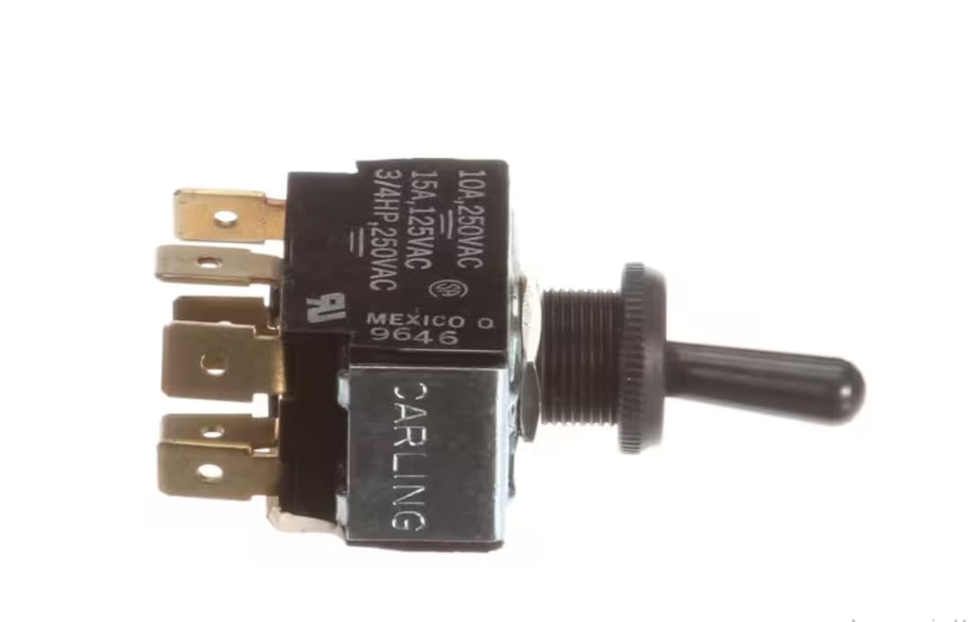 Fits Lang 9646 Switch, Toggle, DPDT, On-On Momentary for ECCO-PT, GCOF-S-LP, GCOF-AP