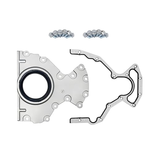 Image of LS Rear Block Cover & Main Seal Kit - 12633579 12639250 635-518 BS40640 for GM LS LS1 LS6 LS2 LS3 LQ9 LQ4 V8 Engine 4.8L 5.3L 5.7L 6.0L 6.2L Chevy Silverado Suburban Tahoe Trailblazer GMC Sierra
