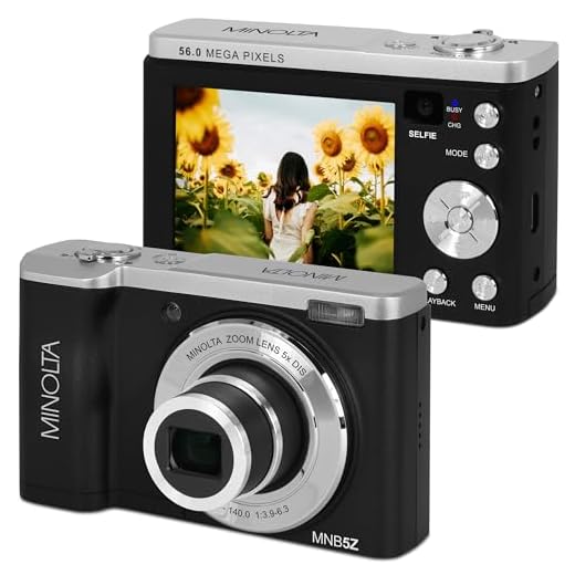 Minolta 56MP Dual Lens Digital Camera