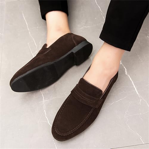 Men's Classic Loafers Slip-on Penny Loafer Comfort Business Casual Shoes4