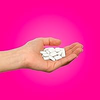 Vista 3 de PUR - Chicle de sabor menta y granada elaborado con 100 % xilitol, sin azúcar, aspartamo ni transgénicos, vegano, 55 chicles (paquete de 3 unidades)