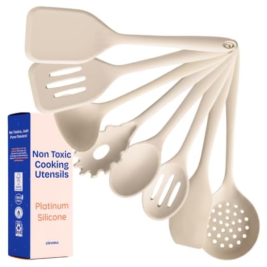 NonToxic Platinum Silicone Utensil Set