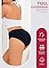 READY TO LOVE Cotton Underwear for Women 6 Pack Full Coverage Briefs Sexy Panties Lace Waistband Ladies Bikini Hipster