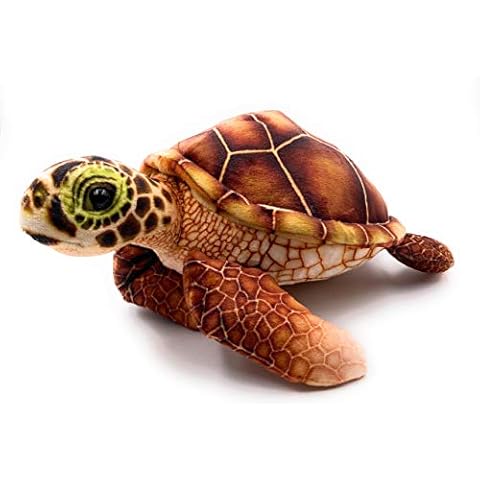 Onwomania Plush toy stuffed animal cuddly toy reptile turtle sea turtle 2-fold multi-colored Cover