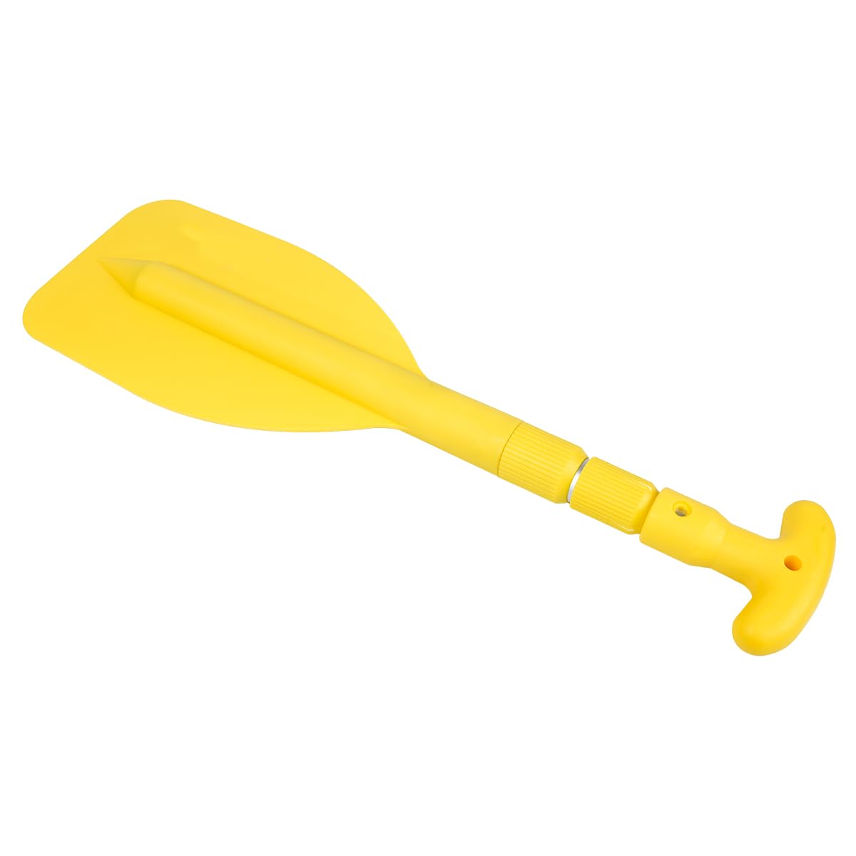 Sarini Teleskoppaddel, 53-106 cm Notpaddel, leichtes Mini-Hilfspaddel mit Teleskop-Aluminiumschaft für Kanu, Kajak und Schlauchboote