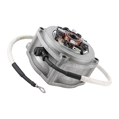 Démarreur électrique en Alliage D'aluminium, Démarreur de Moto Adapté pour 2 Temps 43CC 47CC 49CC (40-6) Pocket Bike Scooter Tondeuse ATV 4 Wheeler