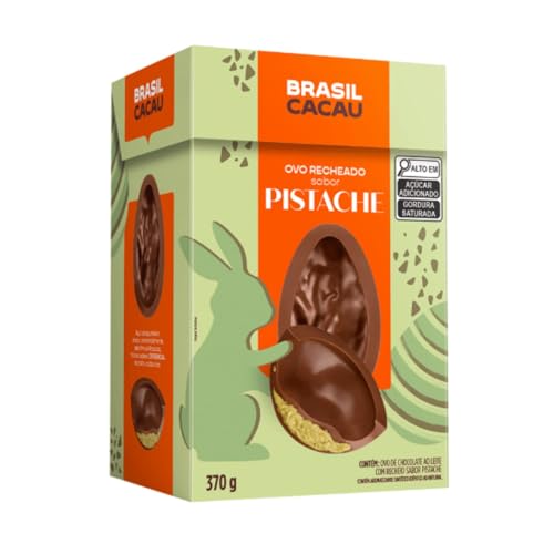 Cacau Brasil - Ovo de Páscoa Recheado Pistache