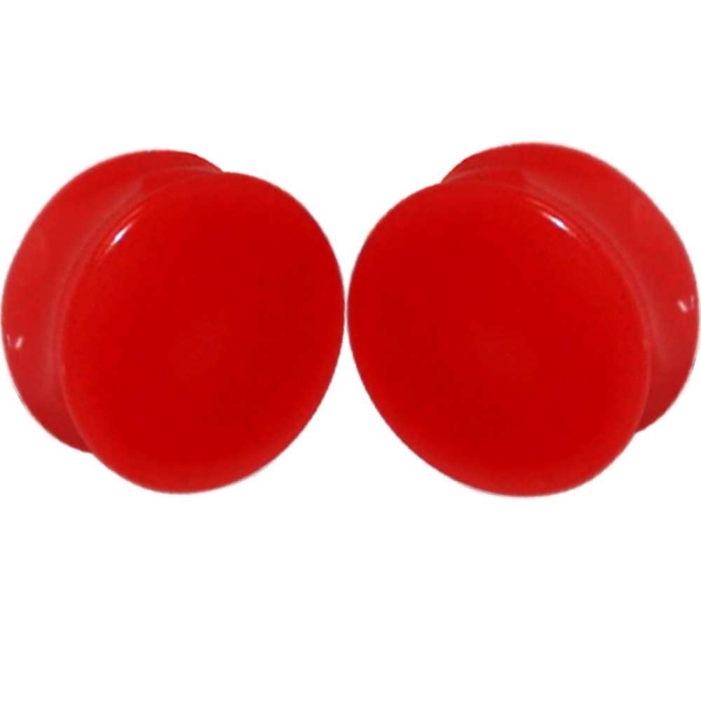 Acryl-Ohrstöpsel, Dehner, Ohrdehner, verfügbare Größen: 8 g (3 mm bis 50 mm), bitte wählen Sie Größe und Farbe (nur 1 Paar)