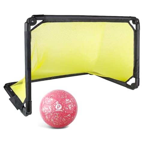 PP PICADOR Pop Up Soccer Goals & Glitter Shiny Sequins Soccer Balls, Size 4 Soccer Gift with Carry Bag for Youth Girls Boys Cover