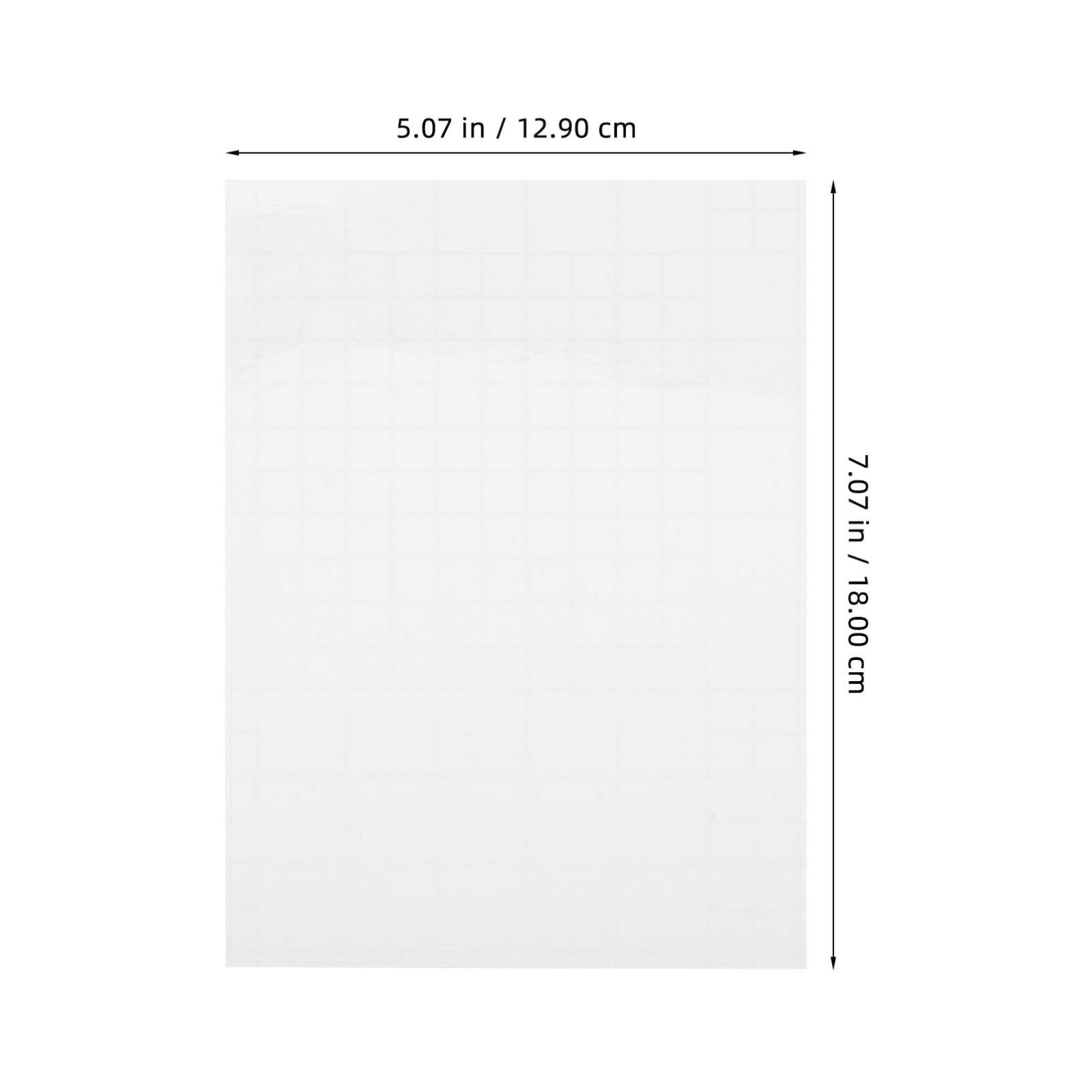 SEWACC 100hojas Laminación Autoadhesivas Pvc Transparente Para Fotografías y Film De Laminar De Alta Adherencia y Aplicación
