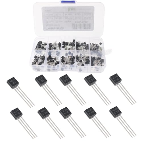 Yetaida 200pcs Transistor Assortment Kit (BC337-BC557)