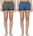 icyzone Workout Lounge Shorts Women - Athletic Running Jogging Cotton Sweat Shorts