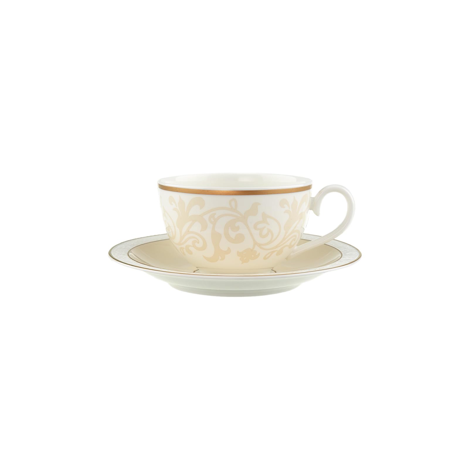 Villeroy & Boch Ivoire Kaffee-/Teetasse mit Untertasse 2tlg.
