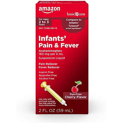 Amazon Basic Care Infants' Pain & Fever Cover