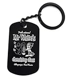 Lauthings Yeah Science Chemistry Class Br Ba, porte-clés, porte-clés noir, étiquette Yeah Science Chemistry Class Br Ba, épingle, Noir , taille unique