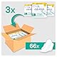 Always Ultra Binden Damen Gr. 1, Cotton Protection Normal, 66 Damenbinden mit Flügeln (3 x 22 Stück), Monatspaket, ultradünn und super absorbierend