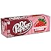 Dr Pepper Strawberries and Cream Soda, 12 fl oz cans, 12 Pack