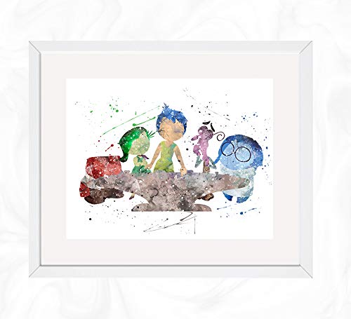 Disney Wall-E and EVE Watercolor Printable Pixar poster pixar art ...