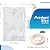 Nuanchu 47.2 x 125.98 Inch Window Insulation Shrink Wrap with Double Sided Interior Replacement Tapes, Plastic Window Insulation Window Winterizing Kit for Winter Home Ventilation Windows(6 Pieces)