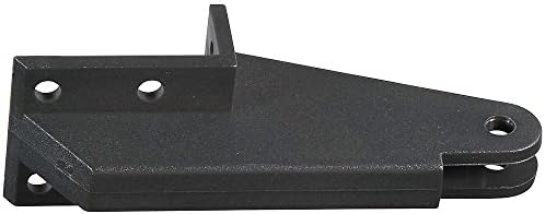 Stanley N349-324 National Hardware Replacement Post Jamb Bracket, for Use with V1709 and V1346 Door Closers, Plastic, Black