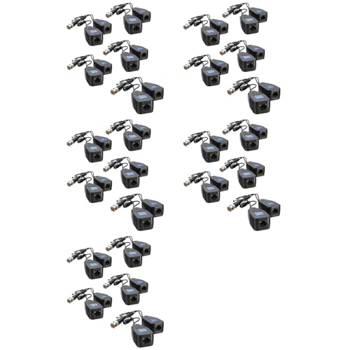 Balun Vidéo RJ45 de haute protection contre les interférences pour caméra CCTV BNC