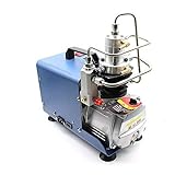 Elektrischer Hochdruckluftkompressor Mit interner und externer Konfiguration für Öl- und Wasserabscheidung + explosionsgeschütztes Ventil.