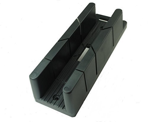 Linic UK Made Mitre Box Block, Mini, 45 & 90 Degree Cut, 28mm x 20mm x 190mm. (W7080) Free UK Postage