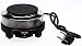 Produktbild Fiesta Plus Elektrischer Mini Herd Kocher Kochplatte Zum Kochen On Gerichten Kaffee Tee Zu Hause Beim Zelten In Der Natur Oder Auf Dem Campingplatz Mit 500 Watt EU-Stecker