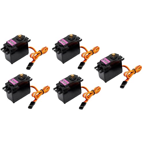 Servo MG 996R 360° pour animer vos maquettes et projets de domotique DIY pack de 5