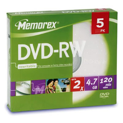 Memorex Dvd-RW 4X 4.7GB, 10Pack, Cakebox 4,7 GB